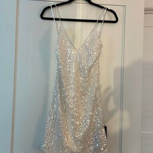 Lulus sequin mini dress